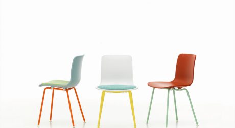 Refresh Your Patio Dining Set with Vitra’s HAL Colour Tube Chairs by Jasper Morrison
