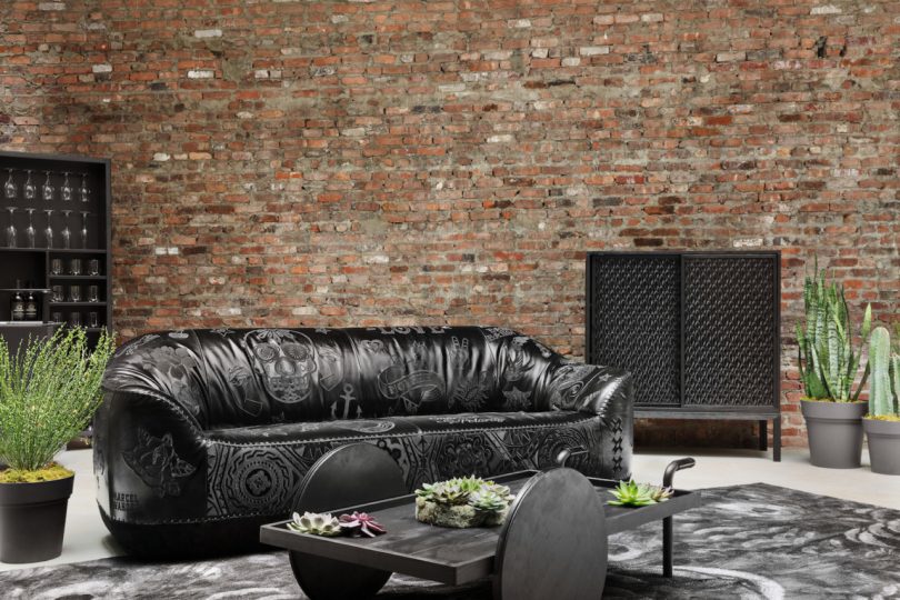 This Collection of Furniture by Marcel Wanders for Natuzzi Italia Is Inspired by Gotham City