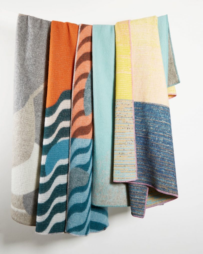 ZigZagZurich Introduces Artist Wool Blankets Inspired by Art