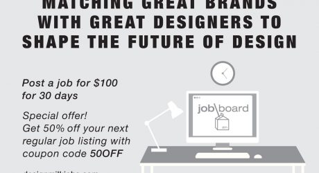 Special Deal from The Design Milk Job Board