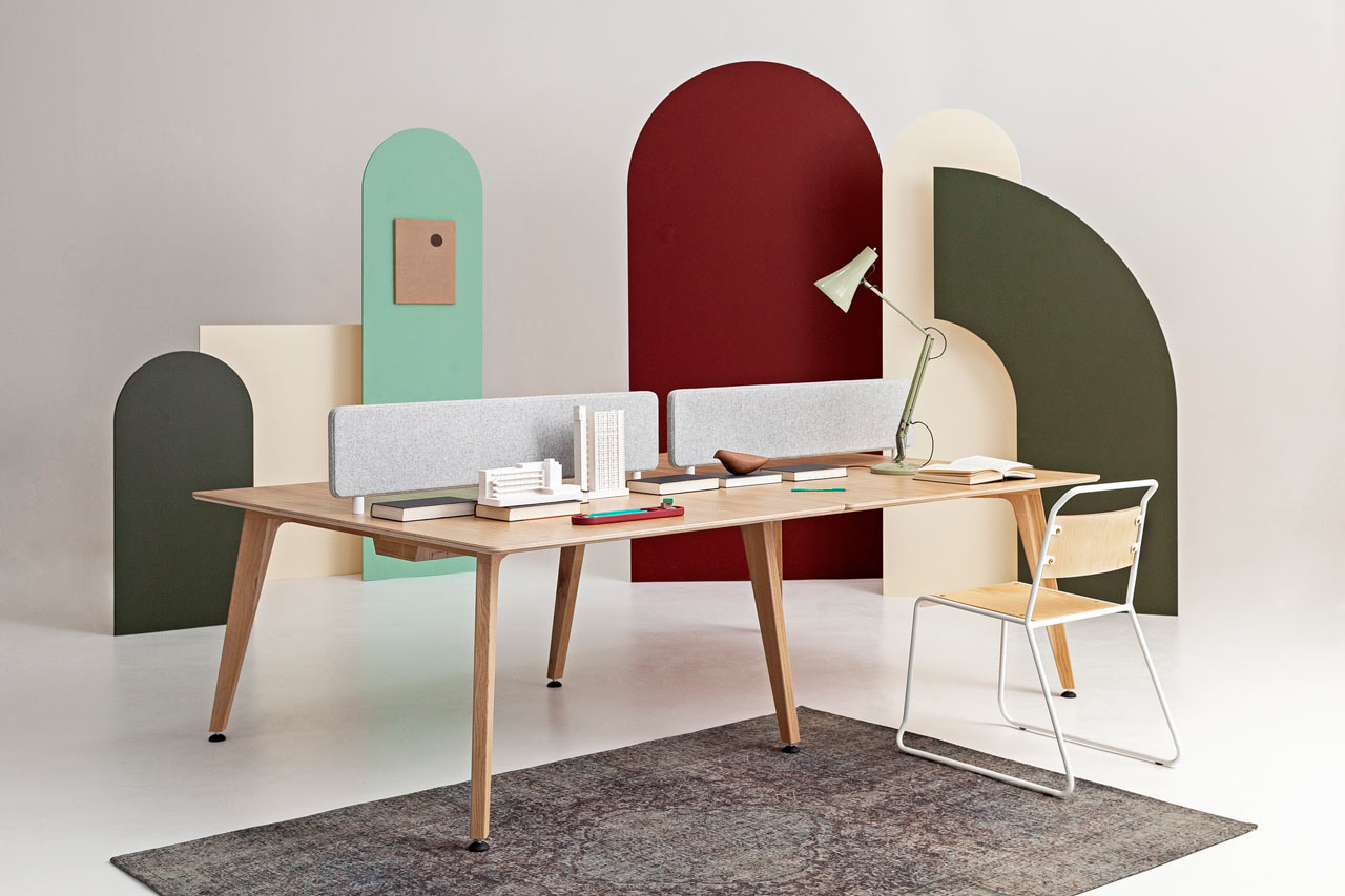 Liqui Contracts Unveils the Theodore Bench Desk System