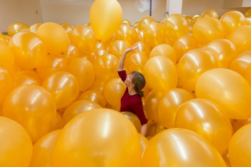 Claustrophobic Balloons and a Multilingual Parrot: A Summer of Interactive Art