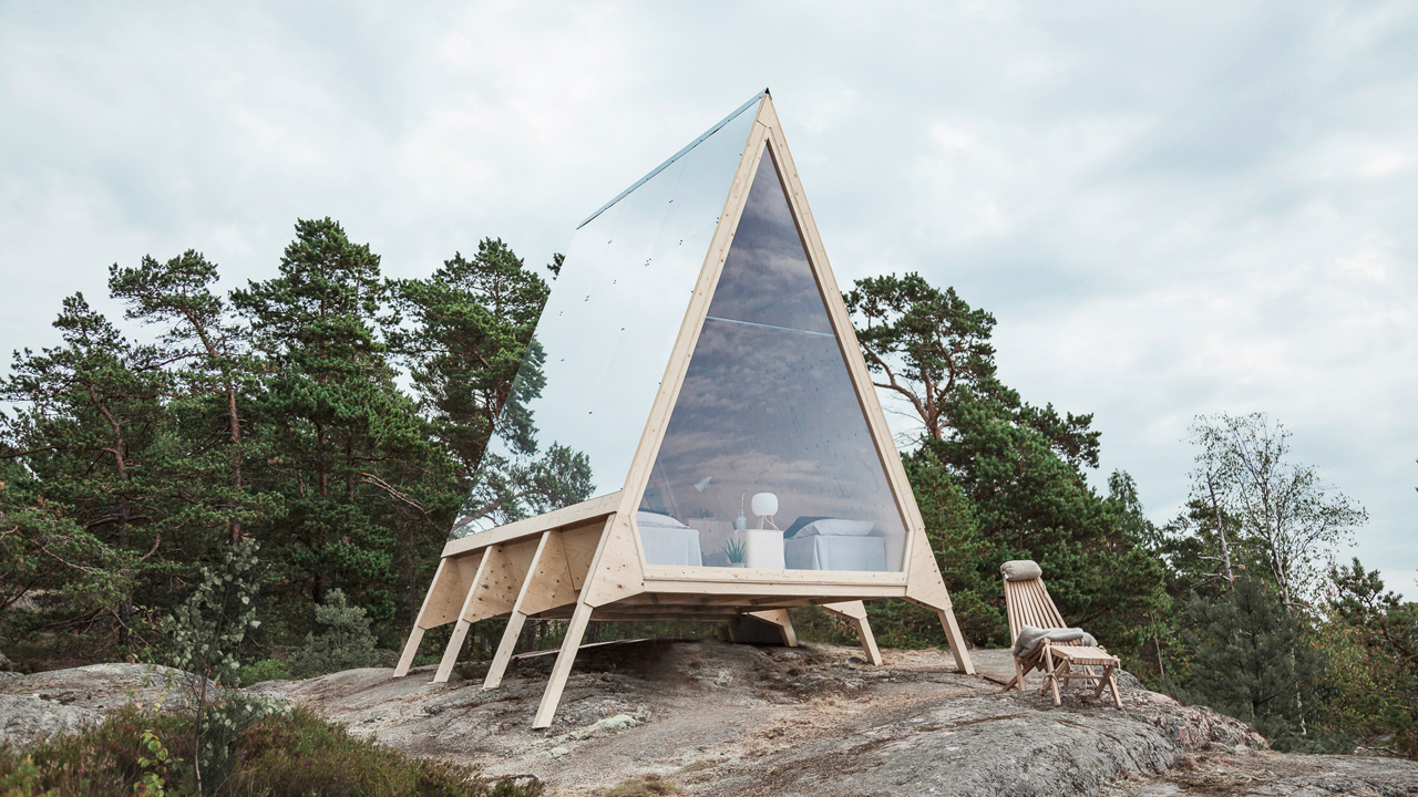 The A-Frame Nolla Cabin in Finland Has a Minimal Carbon Footprint