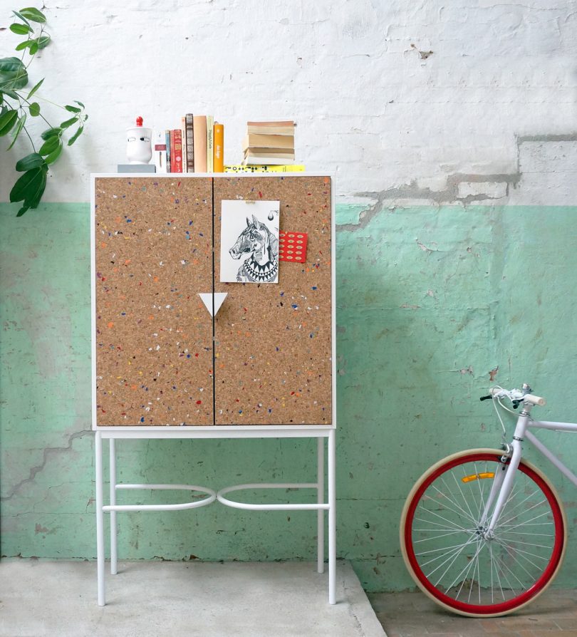 A Notebook-Inspired Cabinet and Bench by Swedish Ninja