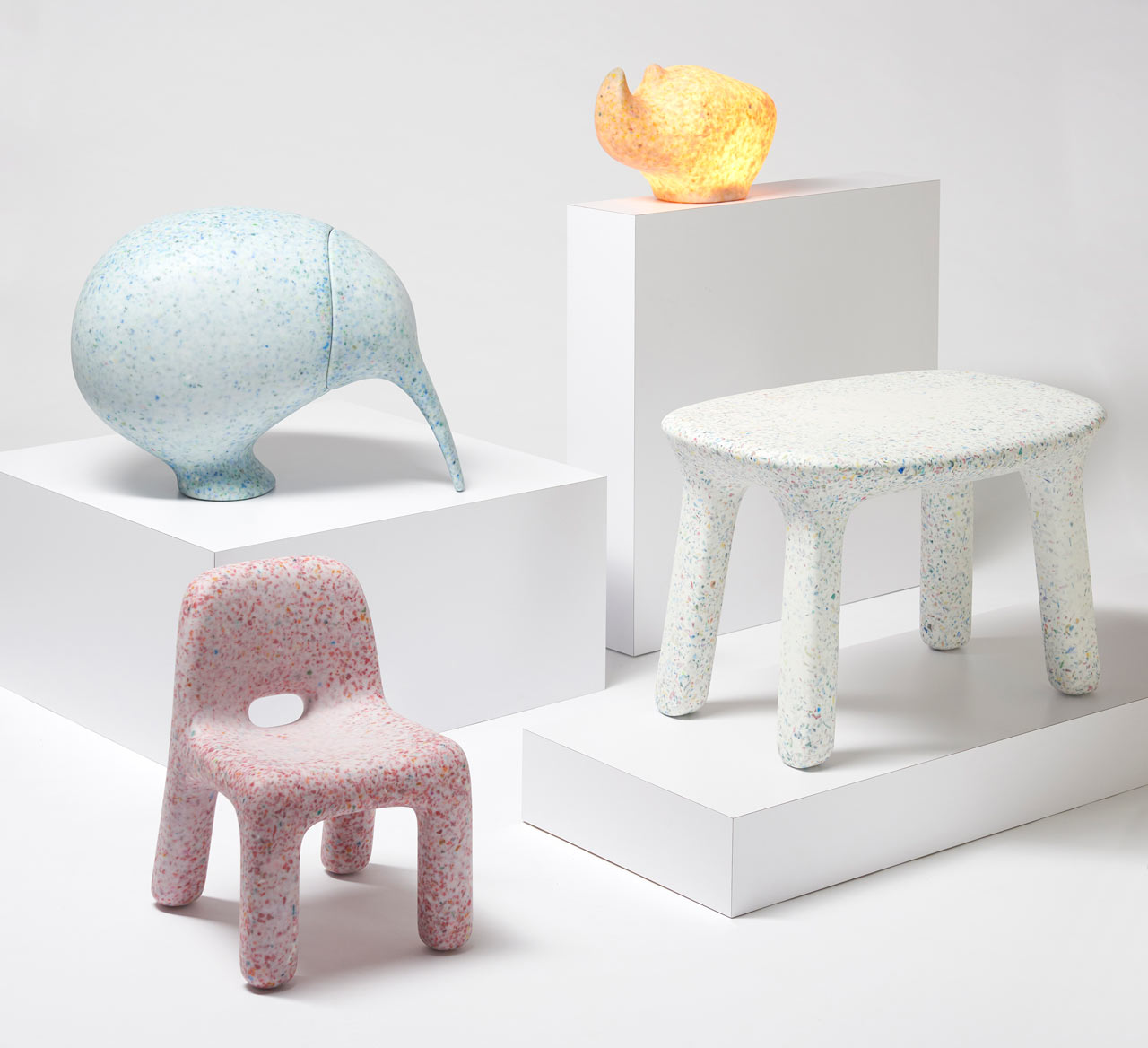 ecoBirdy Creates Kid's Furniture Made From Old Plastic Toys