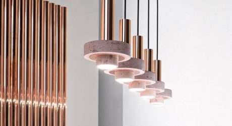 Studio davidpompa Expands Cantera Rosa and Copper Ambra Lighting Collection