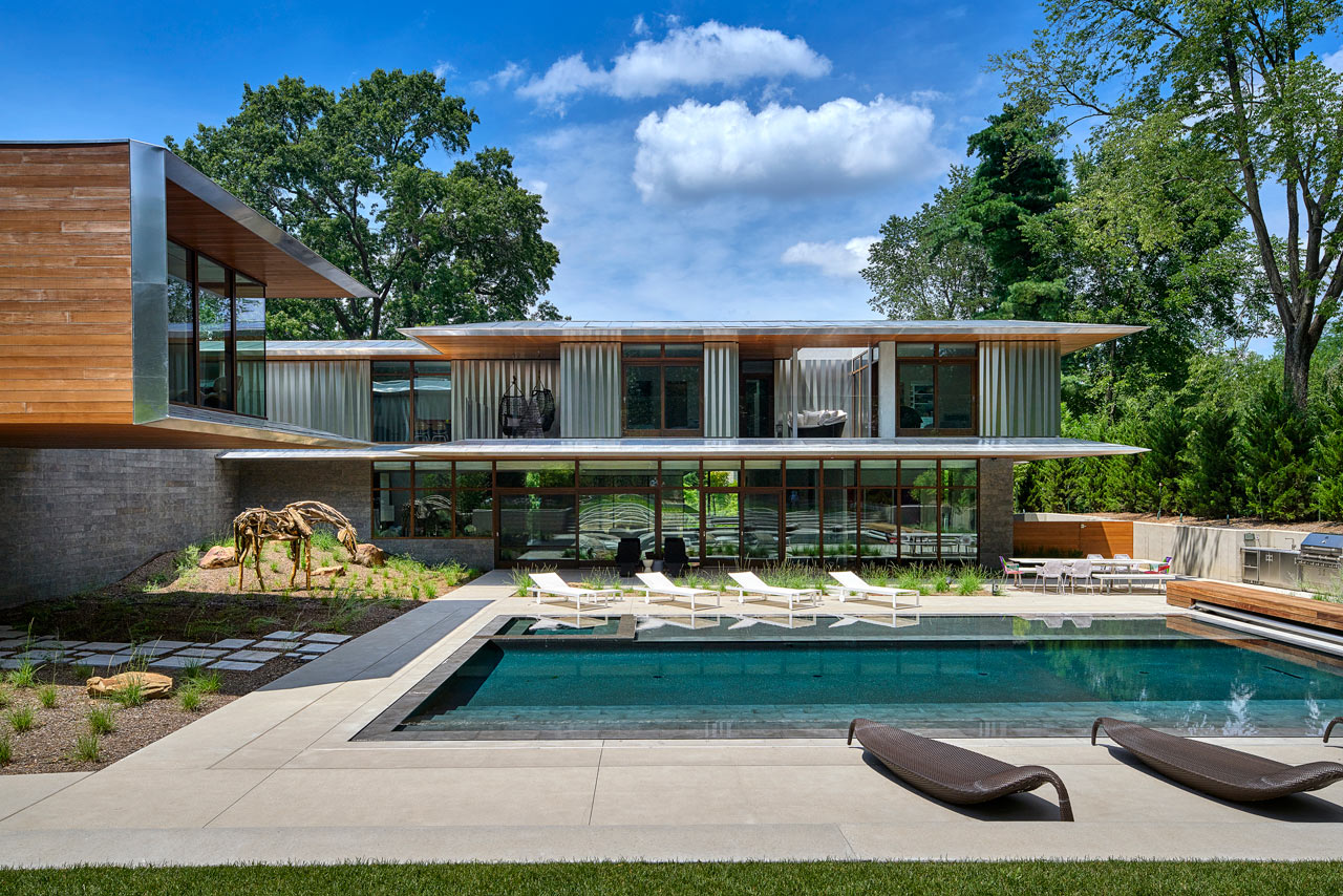 Artery Residence: A Home in Kansas City Designed for an Art Collector's Extensive Collection