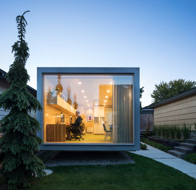 Randy Bens Turns a Shipping Container into an Architecture Studio