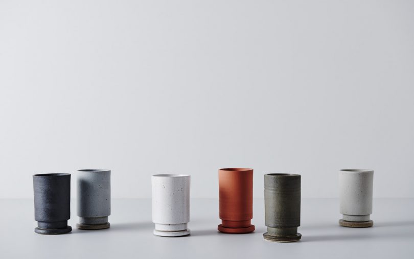 Architecturally-Inspired Planters by Anchor Ceramics