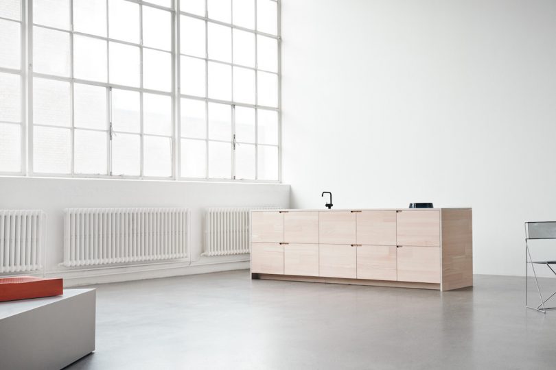 UP Minimalist Kitchen by Lendager Group