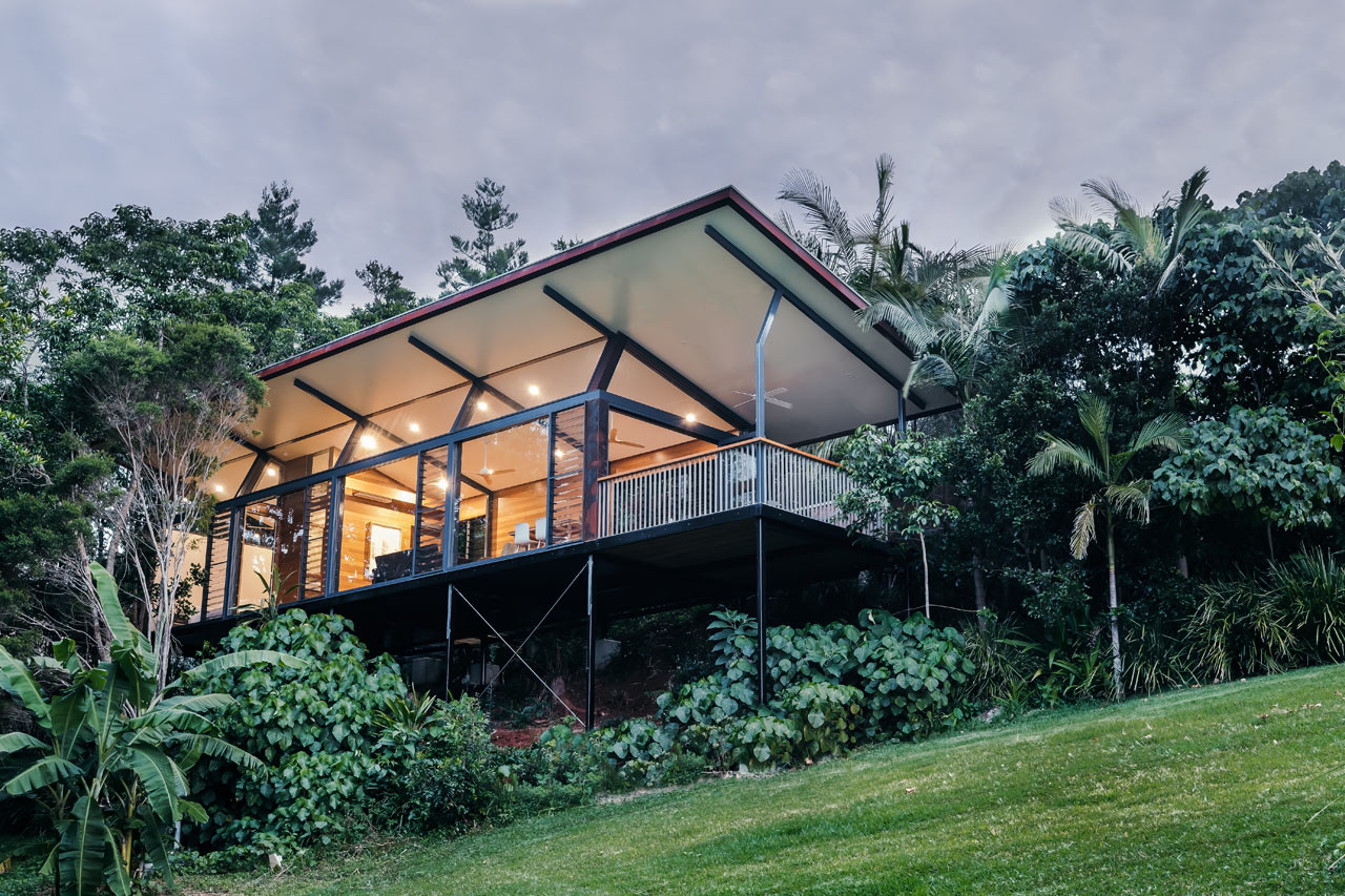 A Private Sanctuary Hidden in the Rainforest in Byron Bay