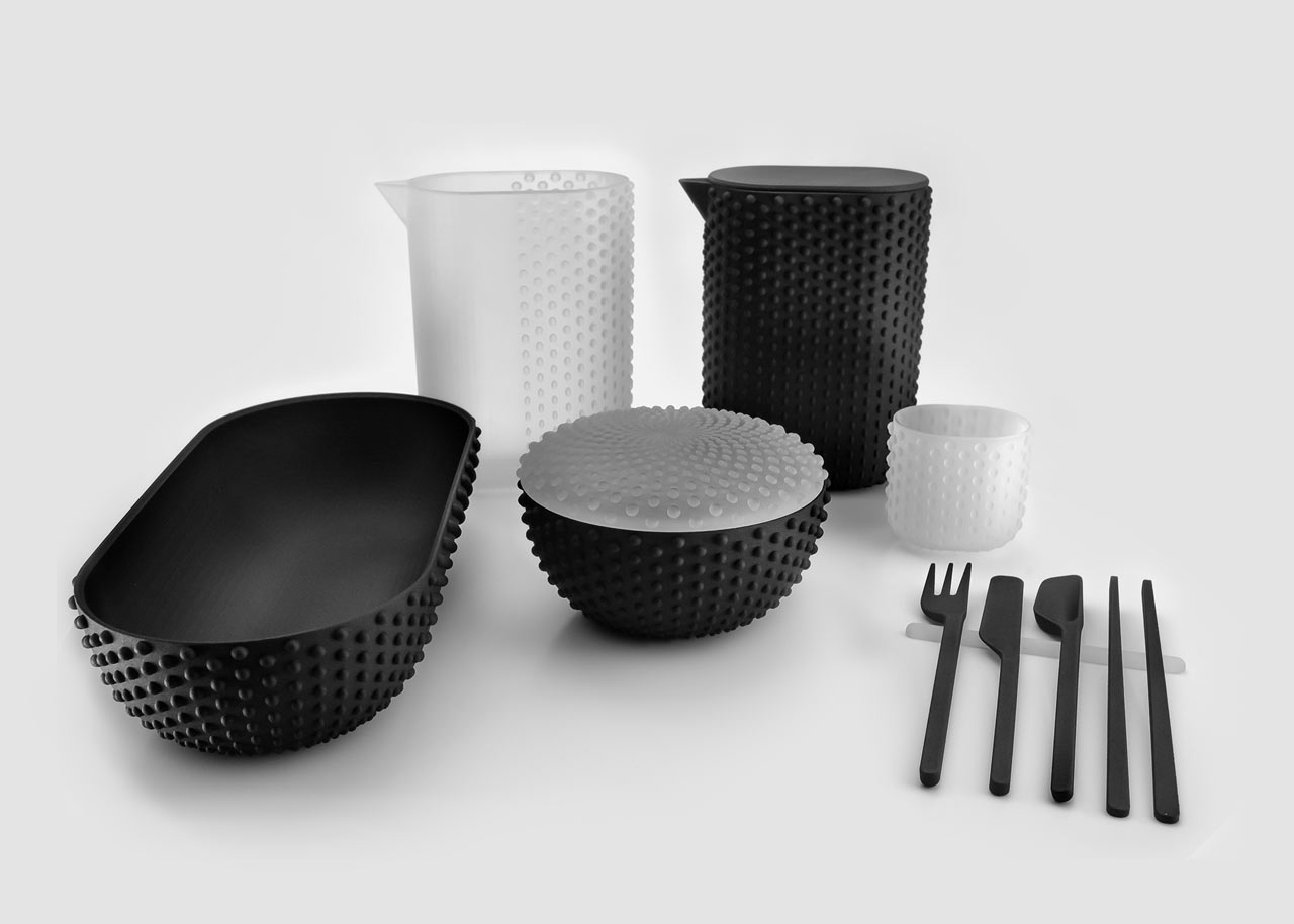Joe Doucet Designs for the Future of Dining with 3D Printed Hybrid Vessels