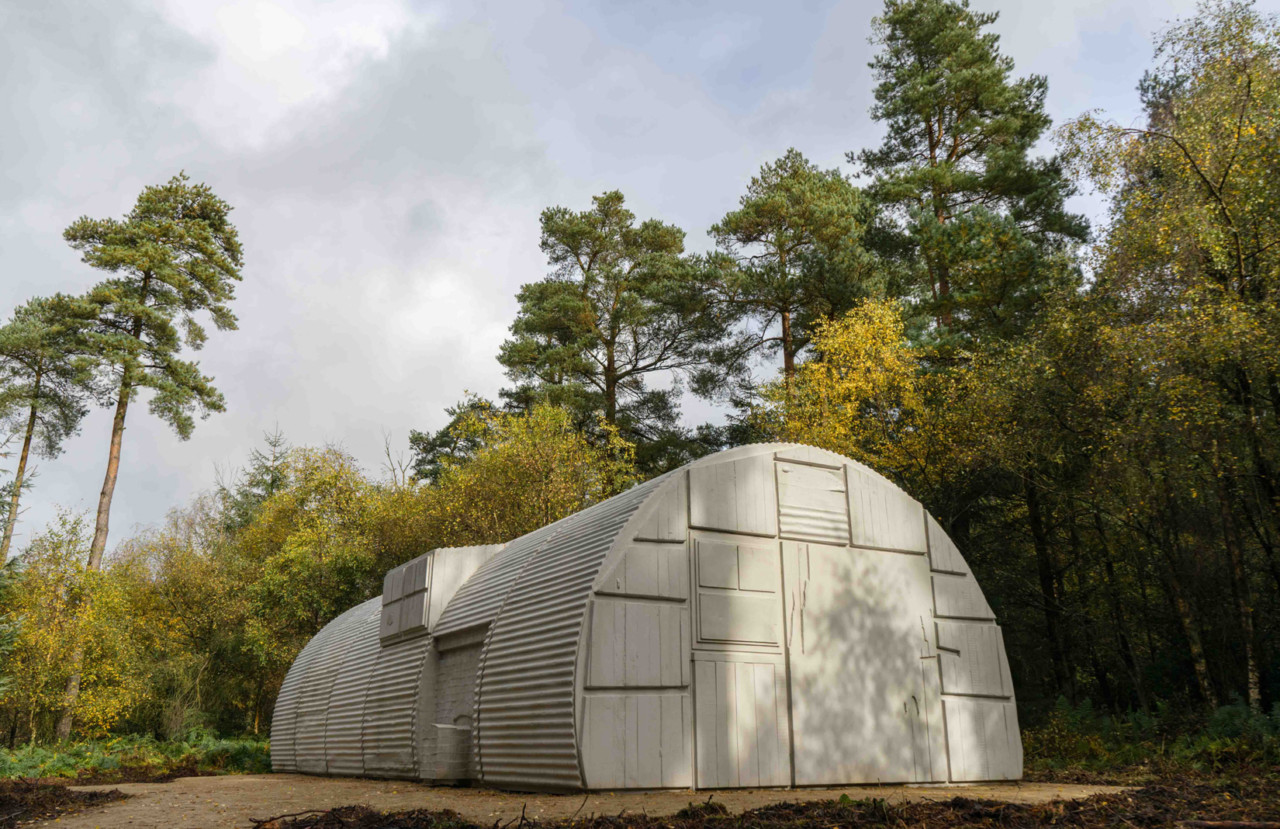 Rachel Whiteread Nissen Hut Casts History onto Prefabricated Architecture