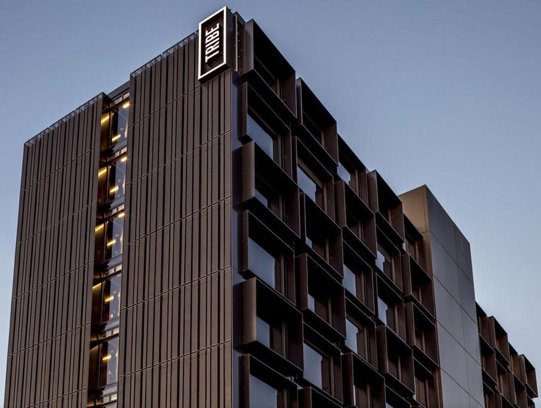 The Tribe Hotel Perth Is Made up of 63 Prefab Modules Constructed Off-Shore