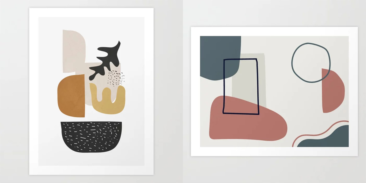Fresh From The Dairy: Abstract Art Prints