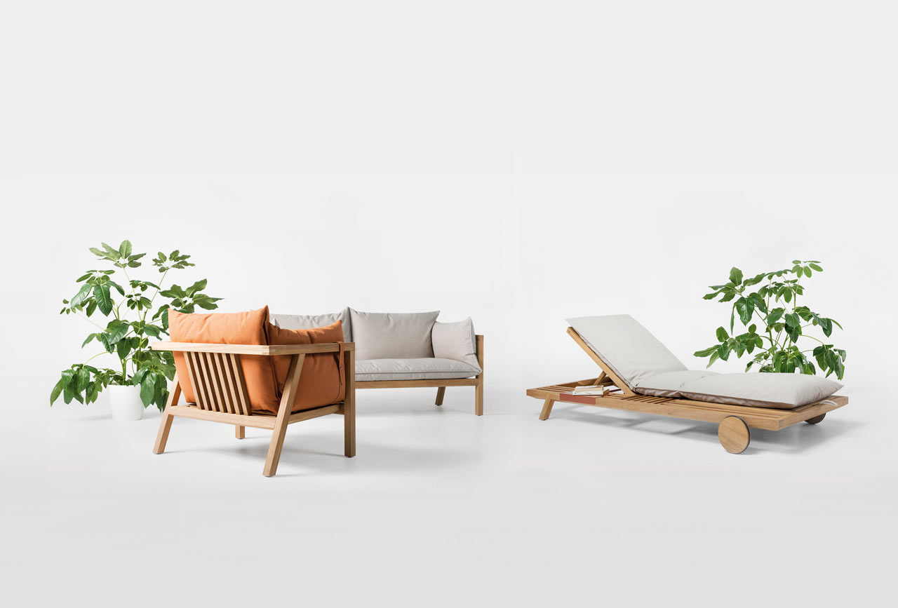 Umomoku: A Comfortable Outdoor Furniture Collection Designed for Lounging