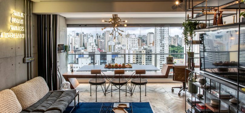 Rua 141 + Rafael Zalc Renovates Apartment RZ in São Paulo with an Upcycling Concept