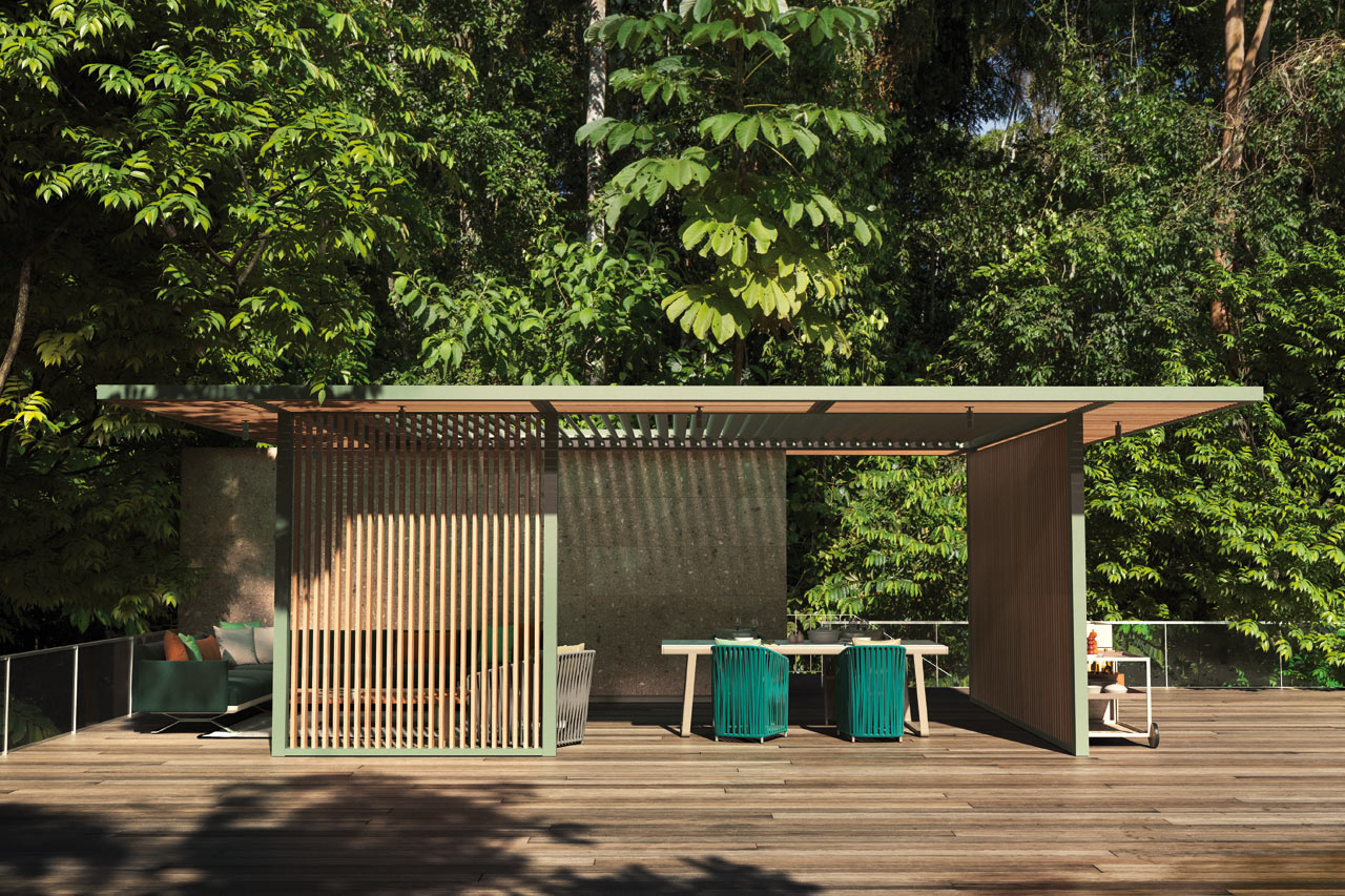 Kettal Unveils a Series of Outdoor Pavilions that Can Adapt to Any Environment
