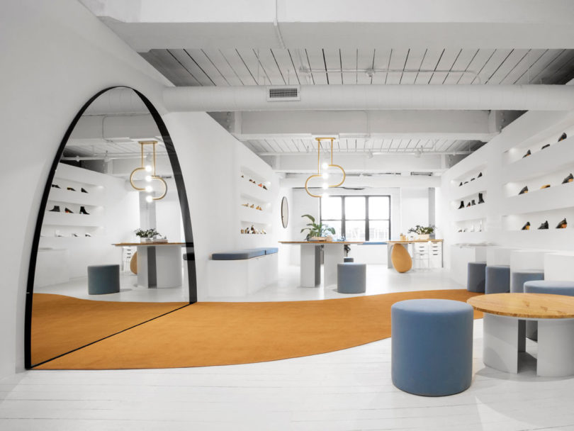 Bower Creates A Brooklyn Showroom For Shoe Brand Gray