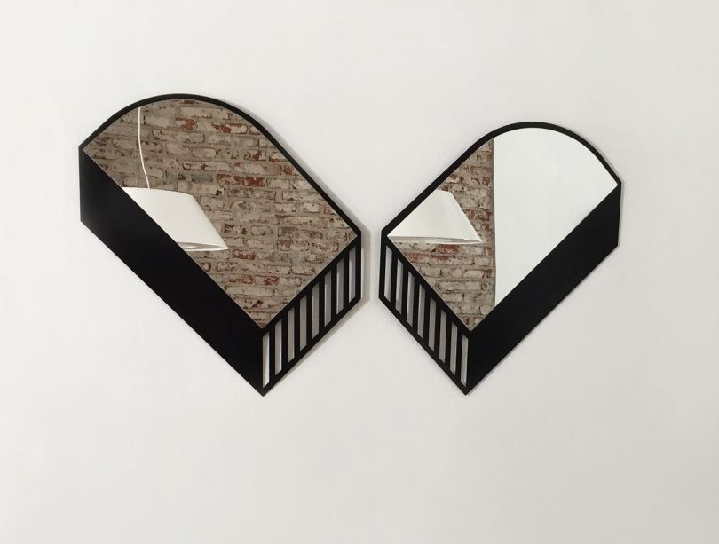 Mestizodisenio Launches the Panorama Collection of Abstract Mirrors
