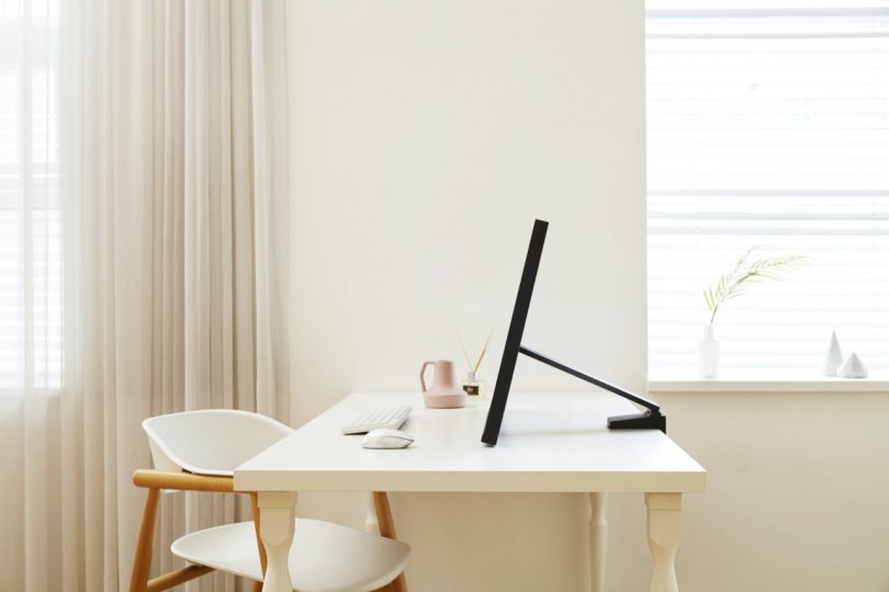 Samsung Space Monitor Optimizes Desk Space With Minimalist Design