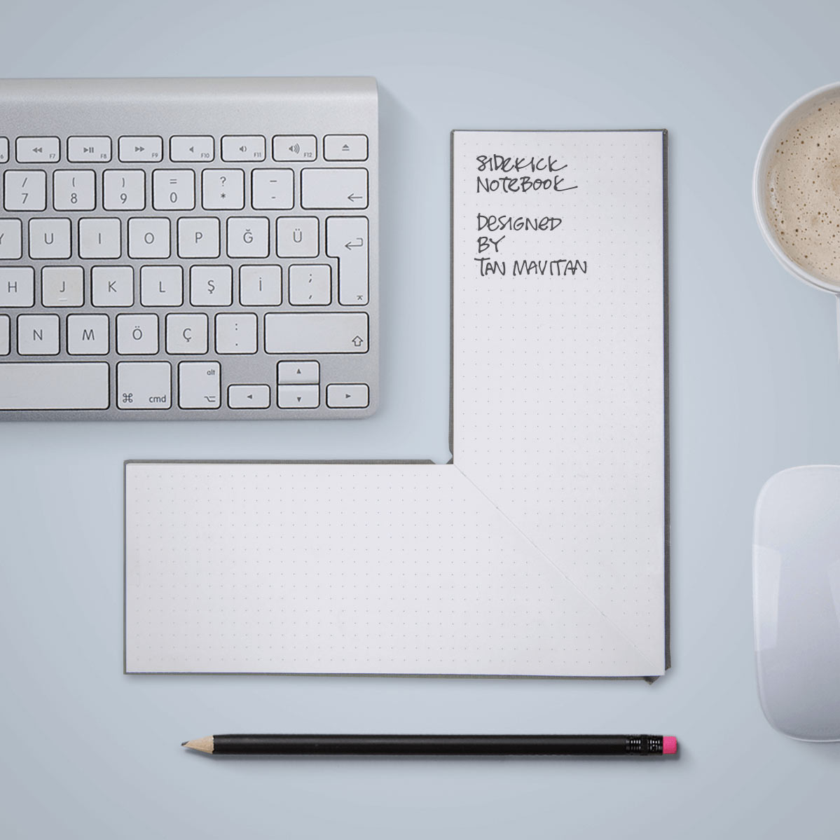 The Sidekick Notebook Conveniently Wraps Around a Keyboard, iPad, or Book