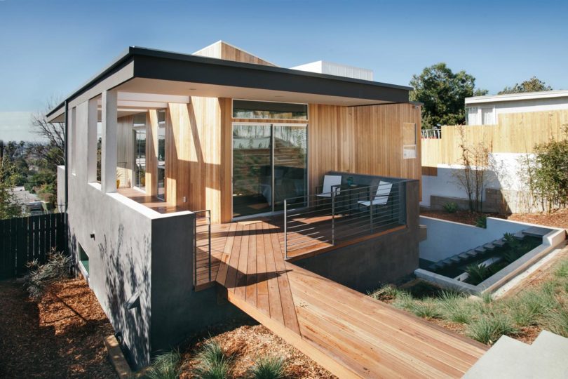 The Three Step House Built On A Steep Hillside In Los Angeles Architecture And Design 