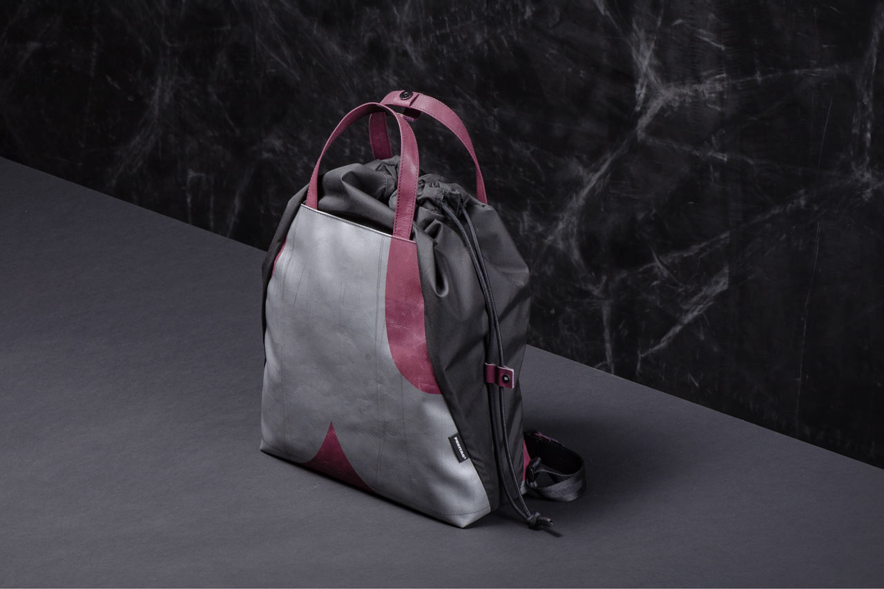 FREITAG Launches a Drawstring Bag Made From Recycled Materials