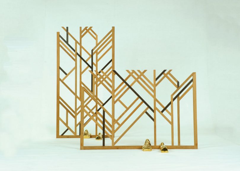 The Geometric Stick Screen Born From a Collaboration Between Two Thai Companies