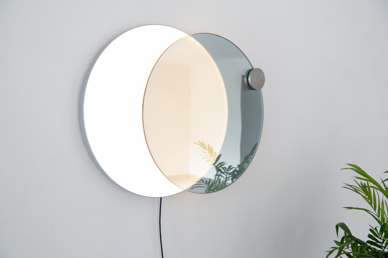 Atelier JM Designs a Wall Mirror That Mimics an Eclipse