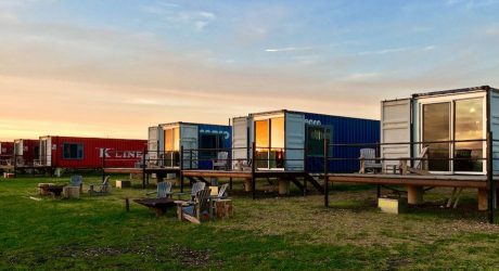At Flophouze Hotel, the Trend of Upcycling Shipping Containers Lives On