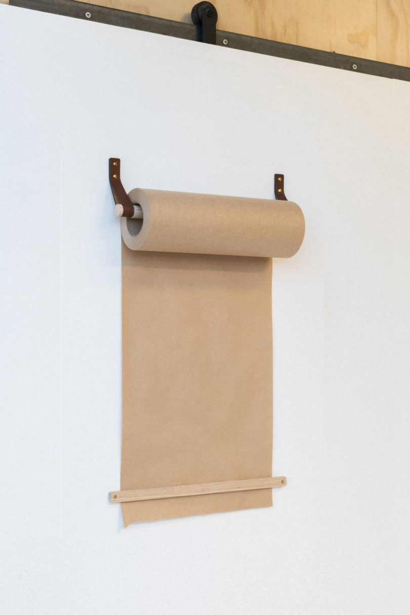 Wall Mounted Paper Roller Butchers Paper Dispenser Roll Holder