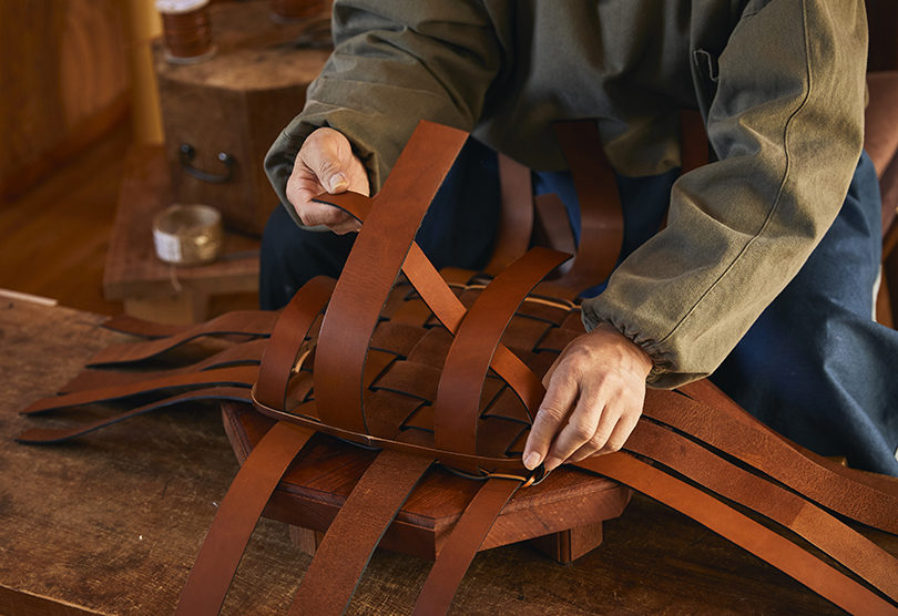 A Curated Exhibition of Basketry, Hand Quilting, and Calligraphy from LOEWE