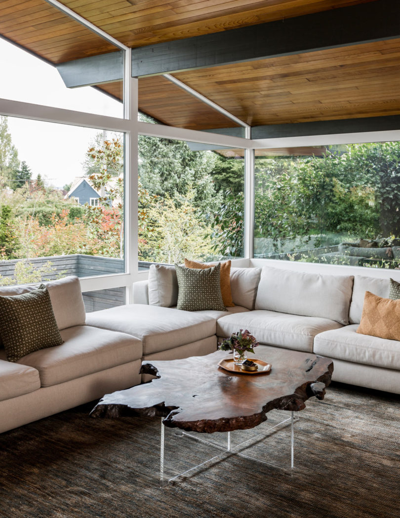 Couches in living room