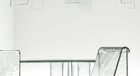 Nendo and WonderGlass’ Melt Collection on Display in the Shape of Gravity