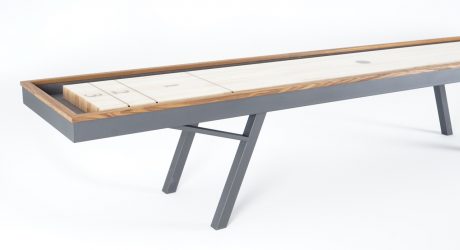 It’s Playtime with Sean Woolsey’s Outdoor Shuffleboard Table