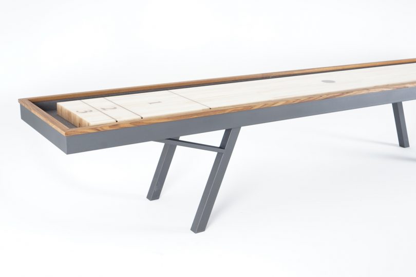 It’s Playtime with Sean Woolsey’s Outdoor Shuffleboard Table