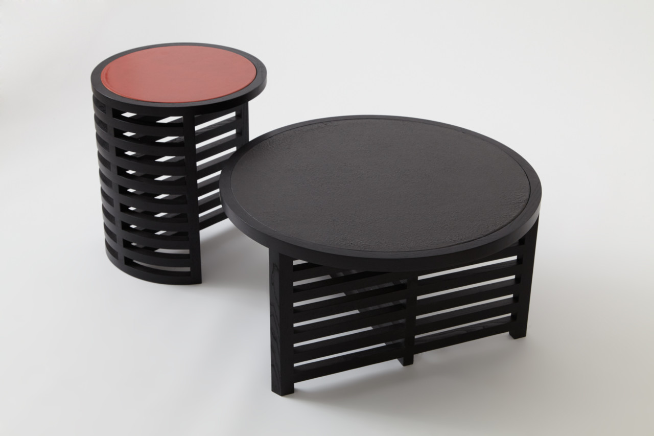 Pastille Minimalist Tables by Vonnegut Kraft with Natalie Weinberger