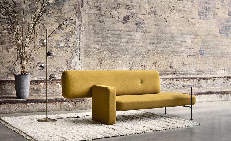 Pebble Is an Asymmetric Sofa That Challenges Convention