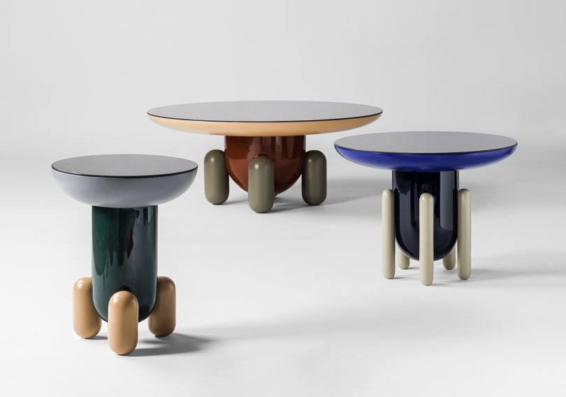 The Explorer Tables Are Inspired by Jellybeans