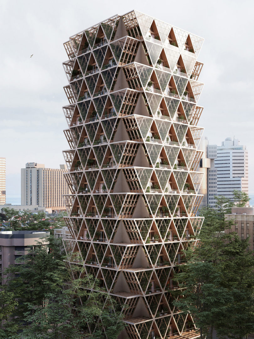 An Ecological High-Rise Designed to Grow with Future Needs