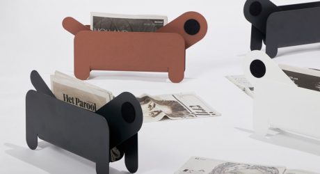 Frederik Roijé Designs a New Pet to Hold Your Magazines