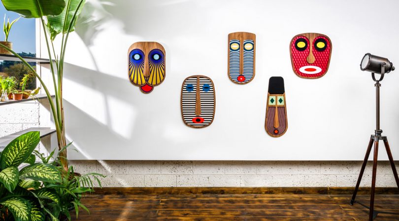 Umasqu Shares How Their Modern African Mask Collection Is Made