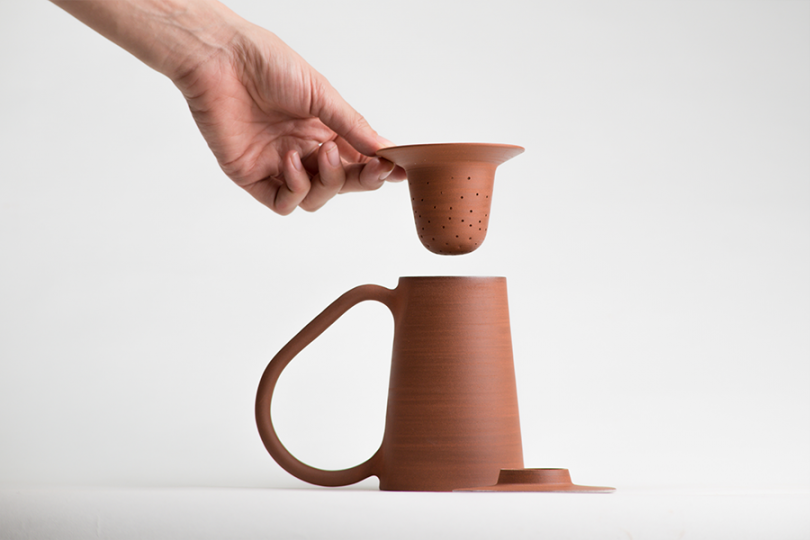 Léa & Nicolas's ceramics tea kit