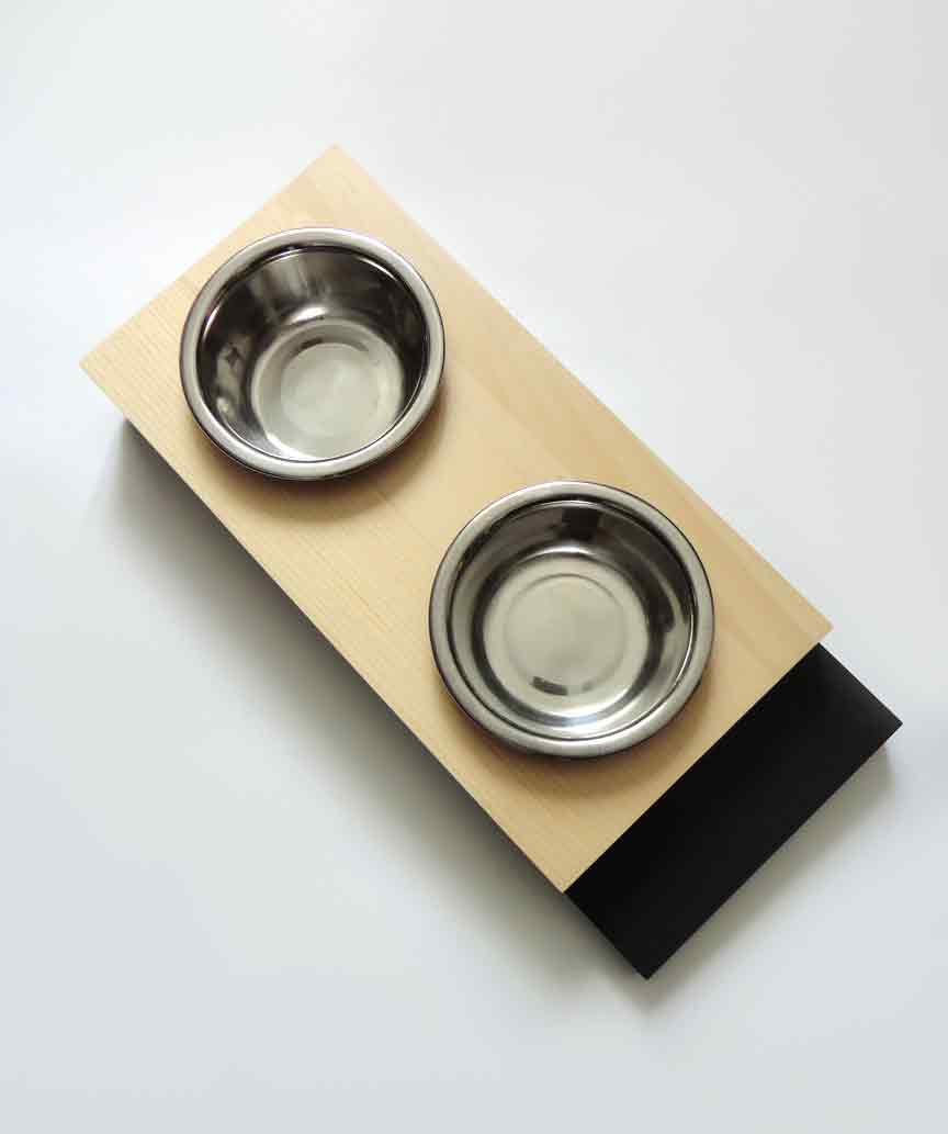 Modern Feeders and Beds for Small Dogs (and Cats) from Animalove