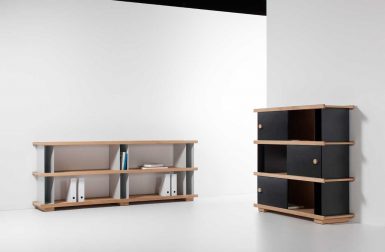 Shelving Inspired by DIY Shelves Made With Blocks + Boards