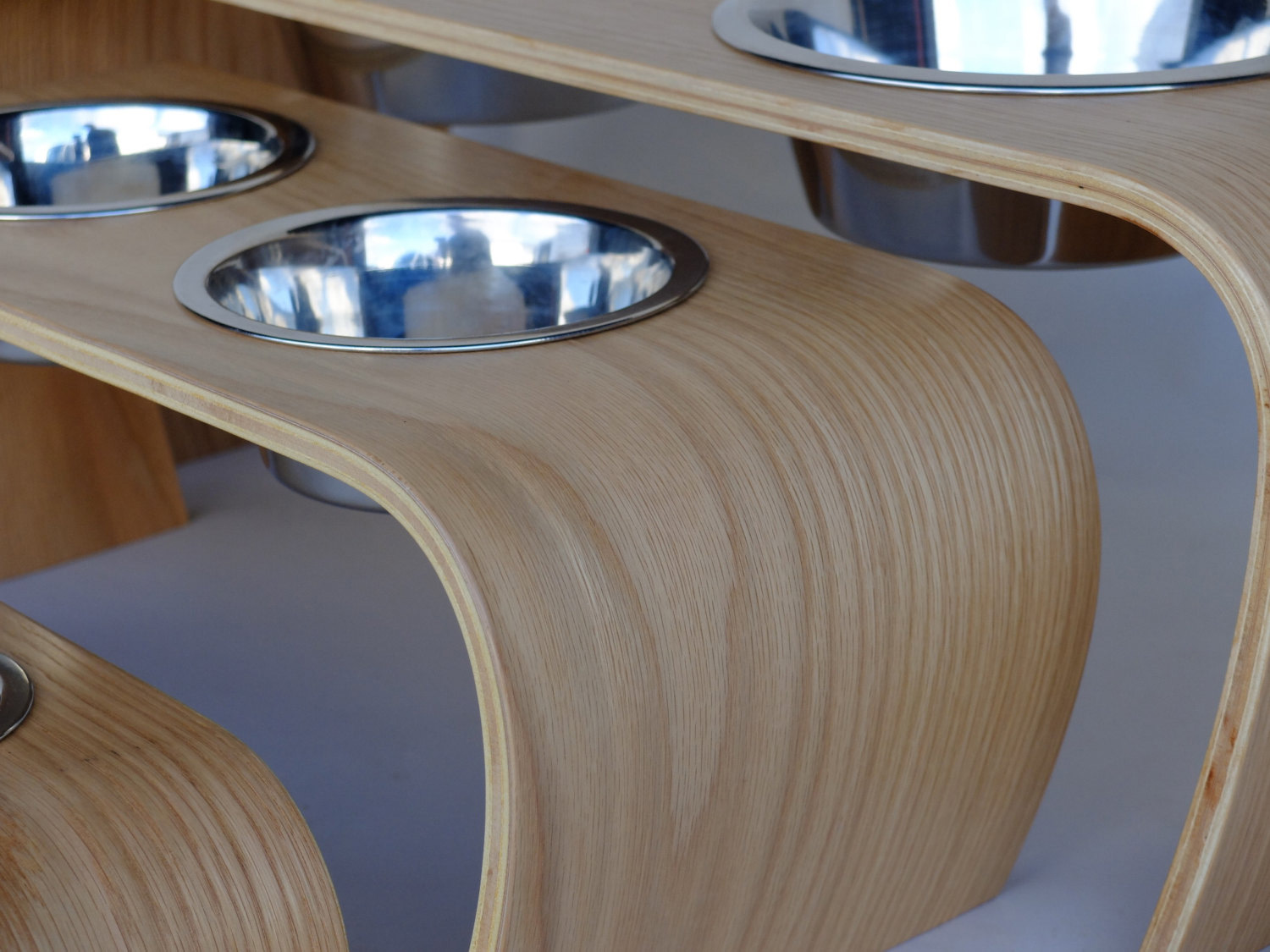 modern elevated dog bowls