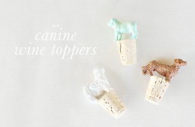 Dog-I-Y: Colorful Canine Wine Toppers