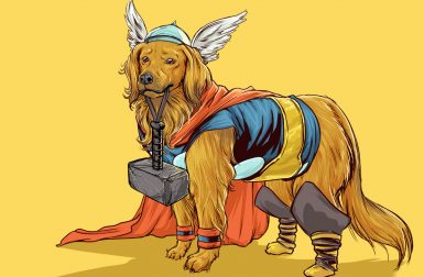 Dogs of the Marvel Universe by Josh Lynch