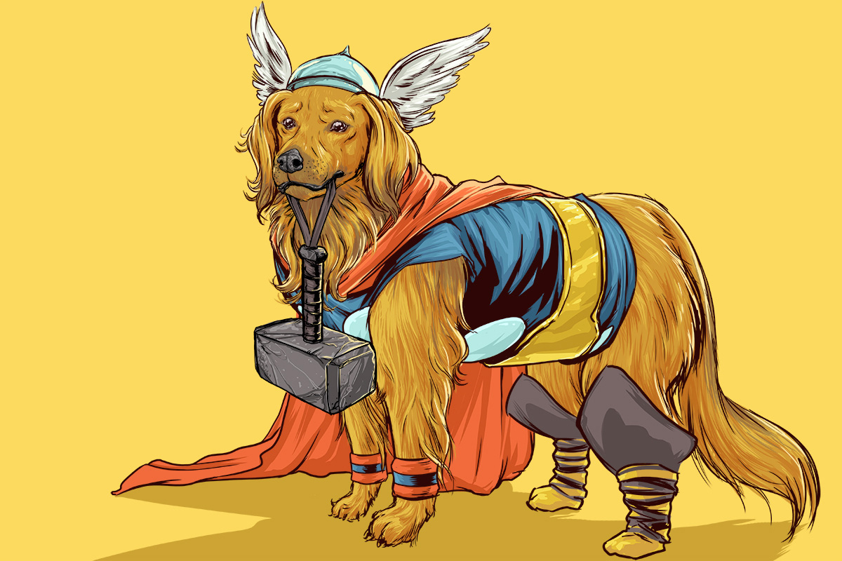 Dogs of the Marvel Universe by Josh Lynch